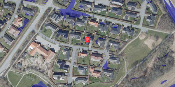Ekstrem regn på Fuglehaven 7, 8660 Skanderborg