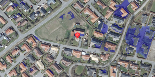 Ekstrem regn på Ildervej 9, 8660 Skanderborg