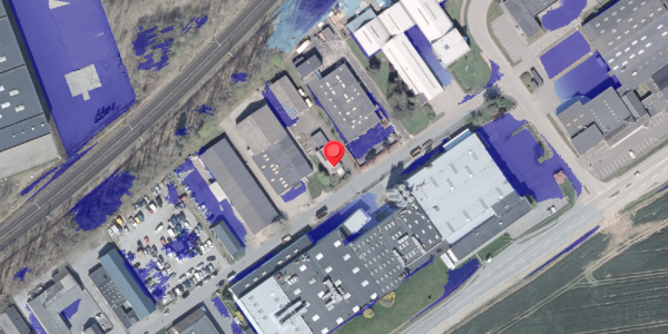 Ekstrem regn på Industrivej 15, . , 8660 Skanderborg