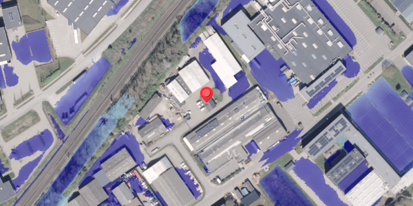 Ekstrem regn på Industrivej 33, 8660 Skanderborg
