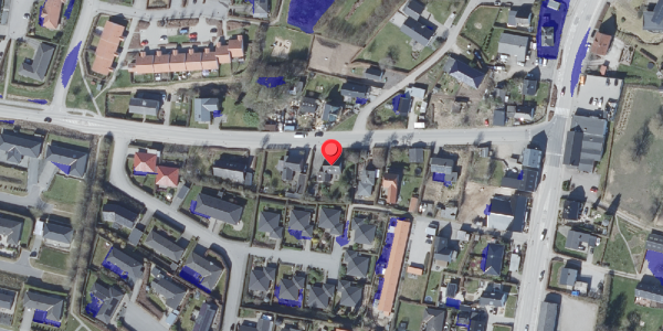 Ekstrem regn på Risvej 9, 8660 Skanderborg