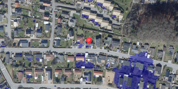 Ekstrem regn på Skovvej 5, 8660 Skanderborg