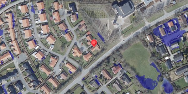 Ekstrem regn på Thanesvej 6, 8660 Skanderborg