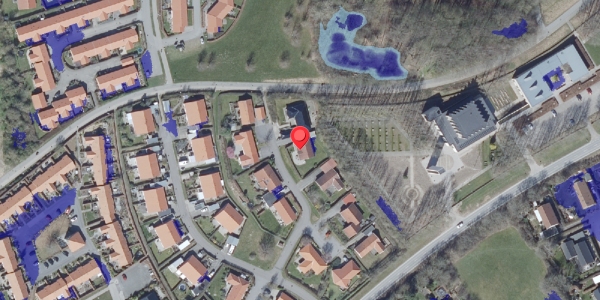 Ekstrem regn på Thanesvej 12, 8660 Skanderborg