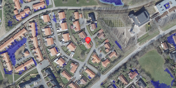 Ekstrem regn på Thanesvej 22, 8660 Skanderborg