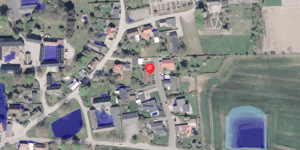 Ekstrem regn på Toften 7, 8660 Skanderborg