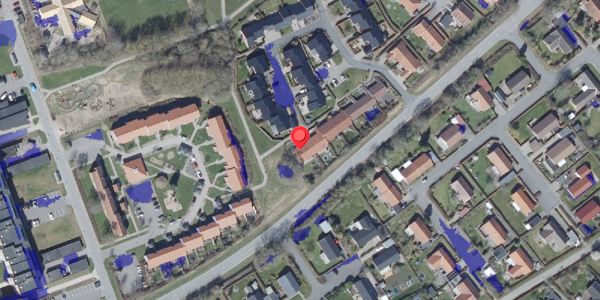Ekstrem regn på Triersvej 13, 8660 Skanderborg