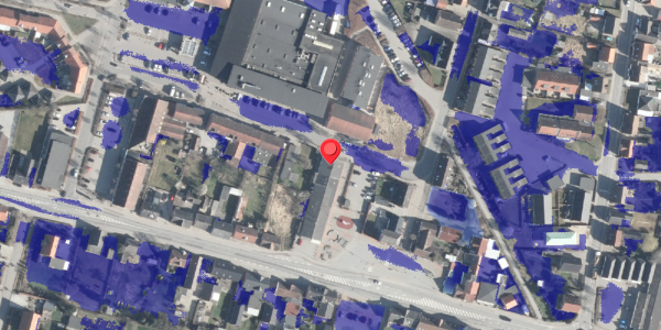 Ekstrem regn på Centervej 3, 8963 Auning