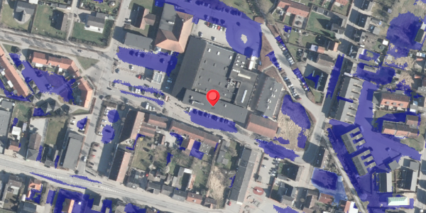 Ekstrem regn på Centervej 6, 8963 Auning