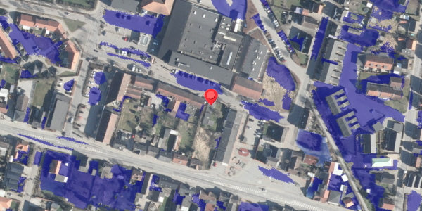Ekstrem regn på Centervej 9, 8963 Auning
