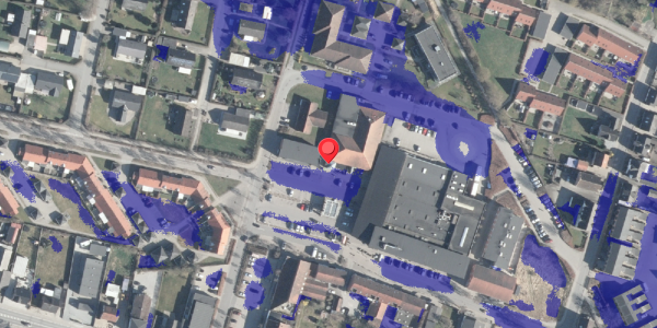 Ekstrem regn på Centervej 12, 8963 Auning