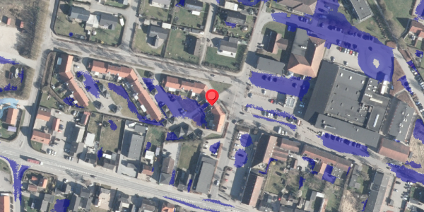 Ekstrem regn på Centervej 33, 8963 Auning