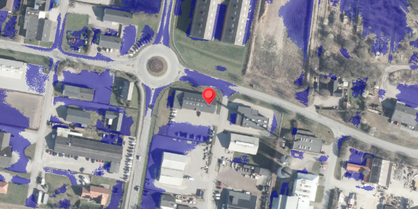 Ekstrem regn på Energivej 2, 8963 Auning