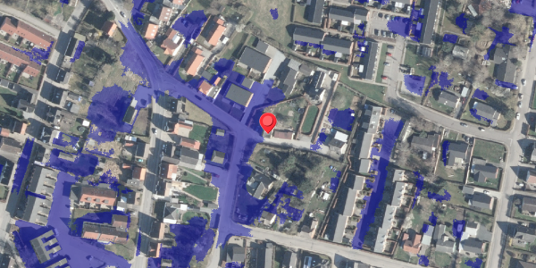 Ekstrem regn på Juelsgade 15, 8963 Auning