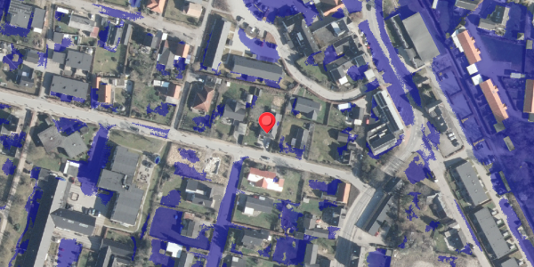 Ekstrem regn på Linde Alle 4, 8963 Auning