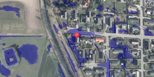 Ekstrem regn på Linde Alle 63, . , 8963 Auning