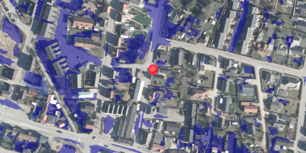 Ekstrem regn på Nygade 6, 8963 Auning