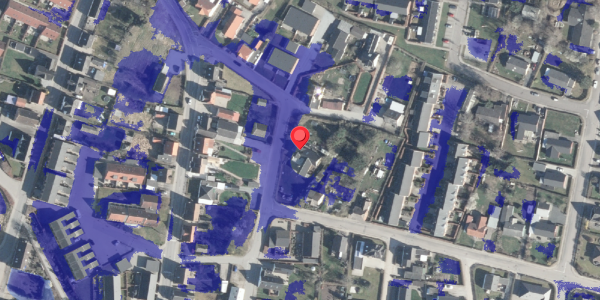 Ekstrem regn på Nygade 10, 8963 Auning