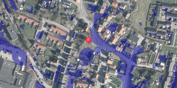 Ekstrem regn på Nørregade 13, 8963 Auning