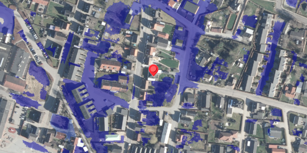 Ekstrem regn på Nygade 9, 8963 Auning