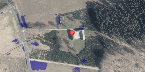 Ekstrem regn på Pindstrupvej 9, 8963 Auning
