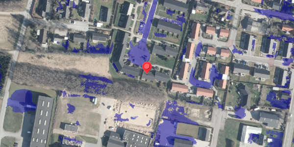 Ekstrem regn på Potetevej 21, 8963 Auning
