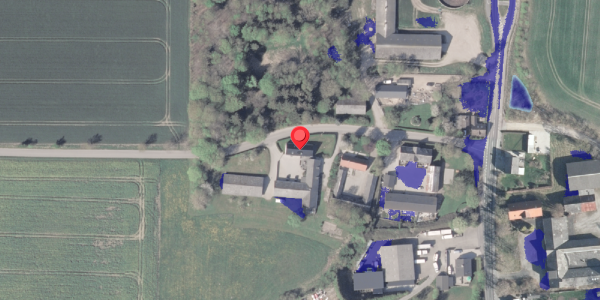 Ekstrem regn på Ringvej 14, 8963 Auning