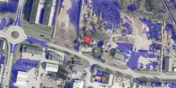 Ekstrem regn på Torvegade 7, 8963 Auning