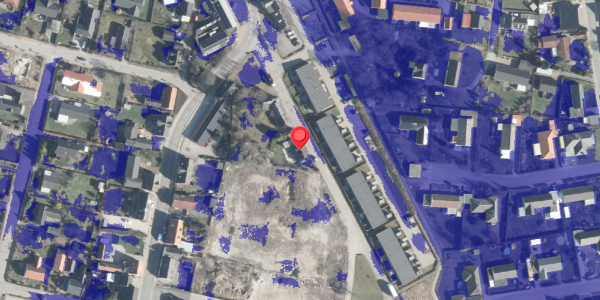 Ekstrem regn på Torvegade 18, 8963 Auning
