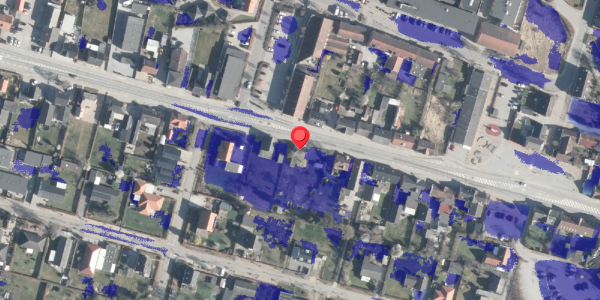 Ekstrem regn på Vestergade 19, 8963 Auning