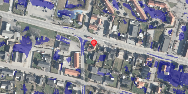 Ekstrem regn på Vestergade 37, 8963 Auning