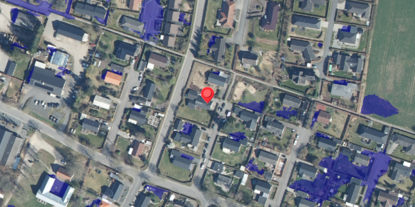 Ekstrem regn på Fasanvej 21, 8654 Bryrup