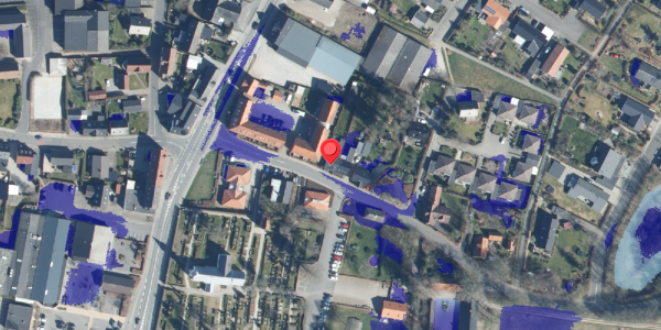 Ekstrem regn på Museumsvej 3, 8653 Them