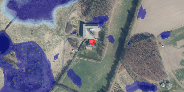 Ekstrem regn på Rustrupvej 22, 8653 Them