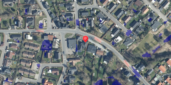 Ekstrem regn på Rustrupvej 47A, 8600 Silkeborg
