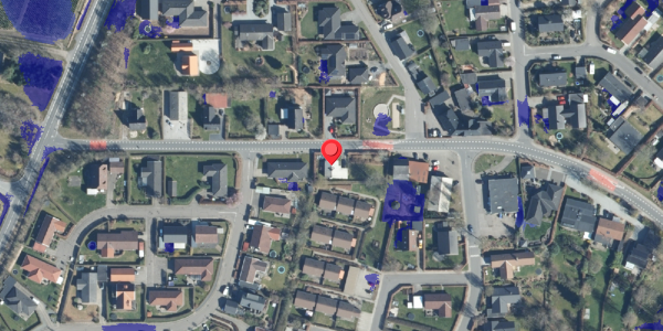 Ekstrem regn på Rustrupvej 53, 8600 Silkeborg