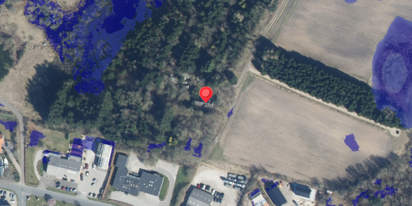 Ekstrem regn på Ryvej 4, 8653 Them