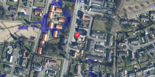 Ekstrem regn på Silkeborgvej 39, . , 8653 Them