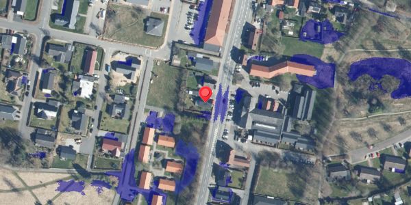 Ekstrem regn på Silkeborgvej 76, . , 8653 Them