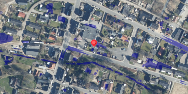 Ekstrem regn på Stationsvej 2, 8654 Bryrup