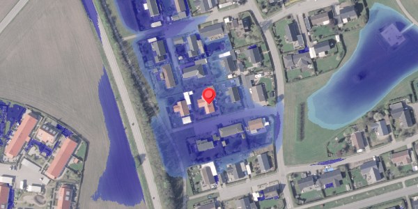 Ekstrem regn på Birkehaven 21, 8520 Lystrup