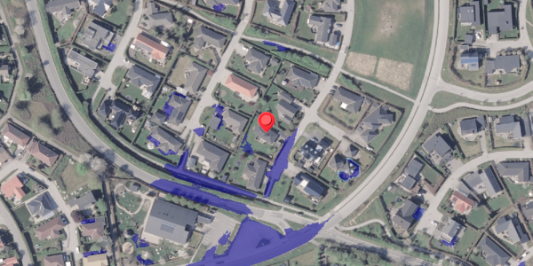 Ekstrem regn på Blåbærhaven 21, 8520 Lystrup