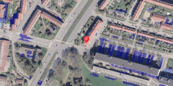 Ekstrem regn på Borgmester Jakob Jensens Gade 1, 3. th, 8000 Aarhus C