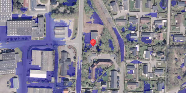 Ekstrem regn på Bredgade 17B, 8340 Malling