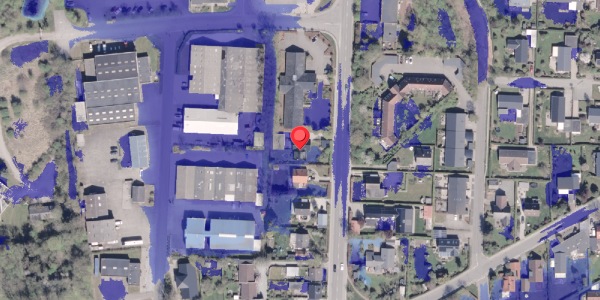 Ekstrem regn på Bredgade 22, 8340 Malling