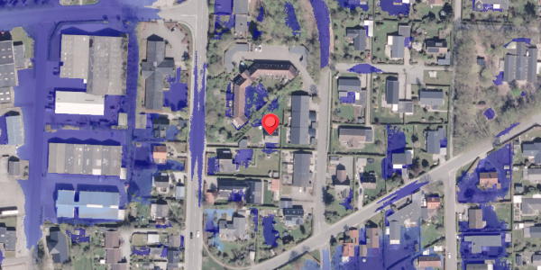 Ekstrem regn på Bredgade 23, 8340 Malling