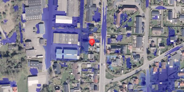 Ekstrem regn på Bredgade 26, 8340 Malling
