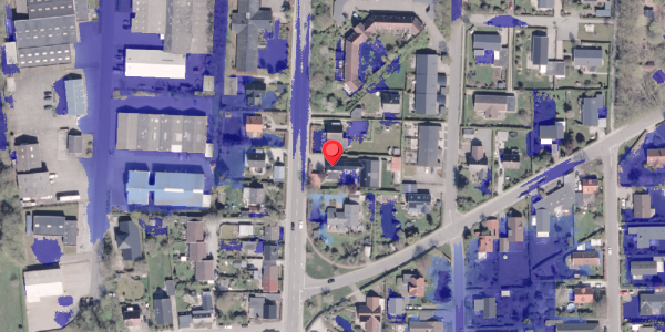 Ekstrem regn på Bredgade 27, 8340 Malling