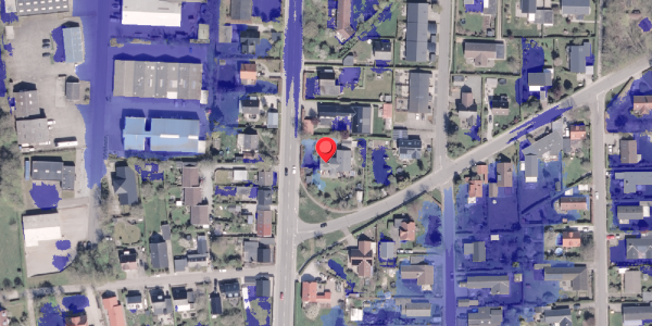 Ekstrem regn på Bredgade 29, 8340 Malling