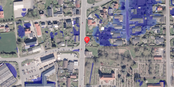 Ekstrem regn på Bredgade 35, 8340 Malling